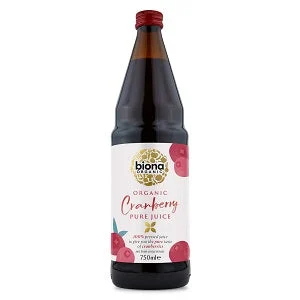 Biona Organic Cranberry Pressed Juice 750ml