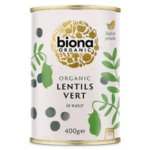 Biona Organic Lentils Vert 400g