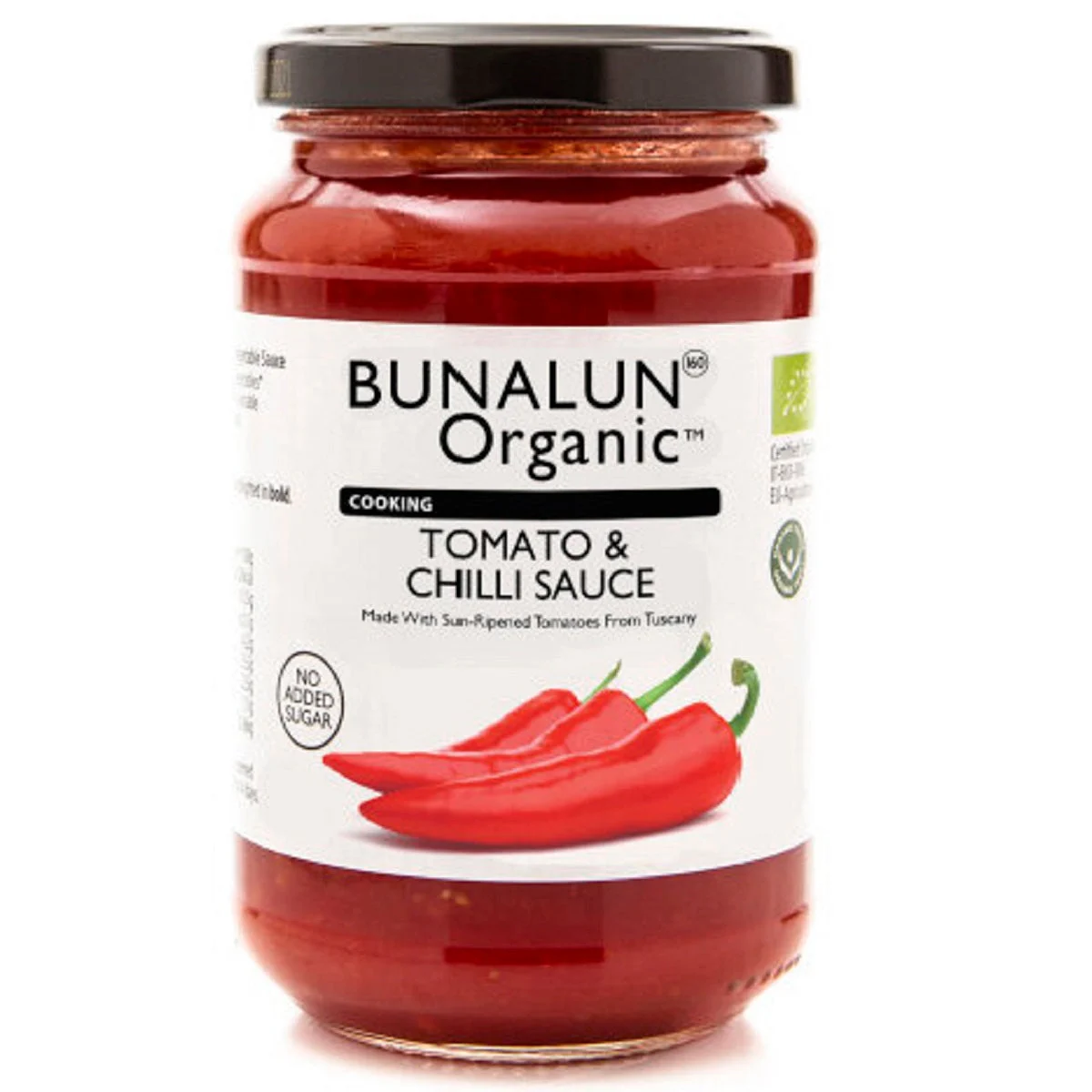 Bunalun Organic Tomato & Chilli Sauce 350g
