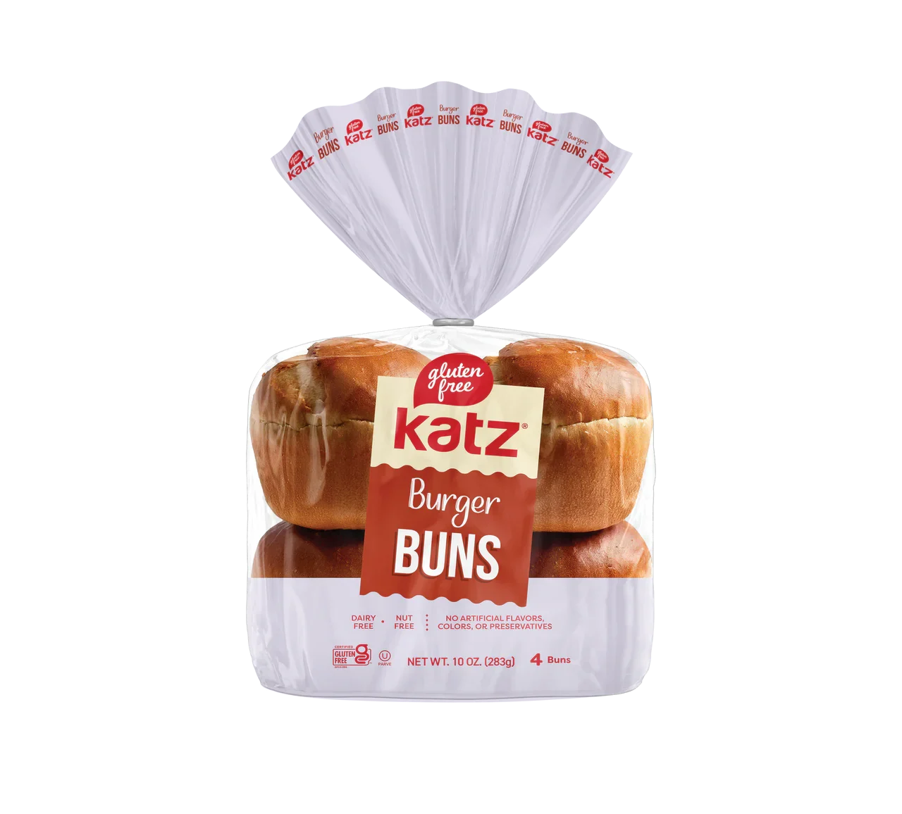 Katz Hamburger Buns - Gluten Free