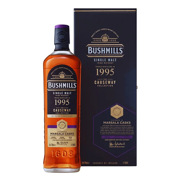 Bushmills Single Malt Irish Whiskey The Causeway Collection Marsala Casks 70cl