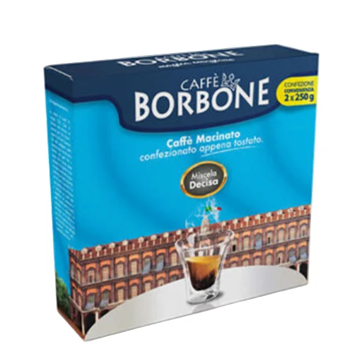 Caffe Borbone Miscela Decisa Ground Coffee 2 x 250g