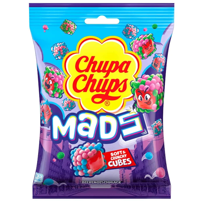 Chupa Chups Mads Berries Gummibonbons 115g /4.06oz