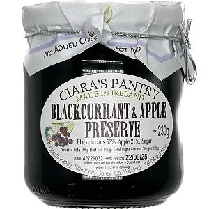 Ciara’s Pantry Blackcurrant & Apple Preserve 230g