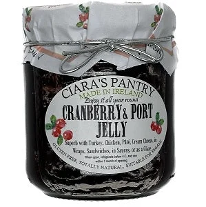 Ciara's Pantry Cranberry and Port Jelly 215g