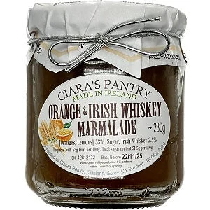 Ciara's Pantry Orange & Irish Whiskey Marmalade 230g
