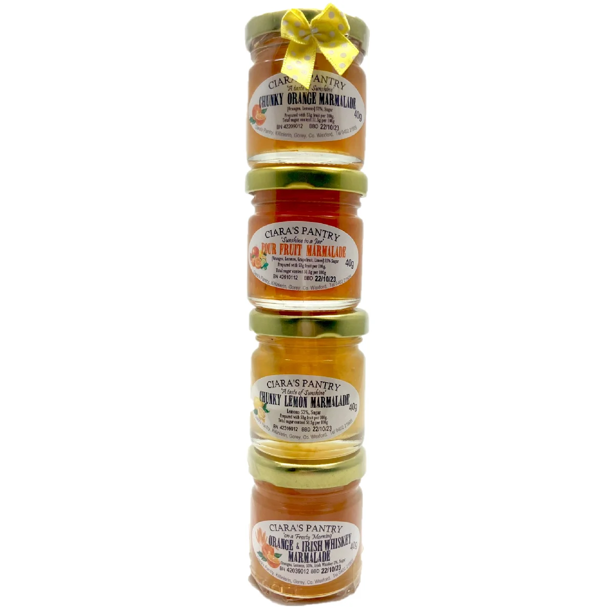 Ciara's Pantry Preserve Tasters Gift Pack 4pk