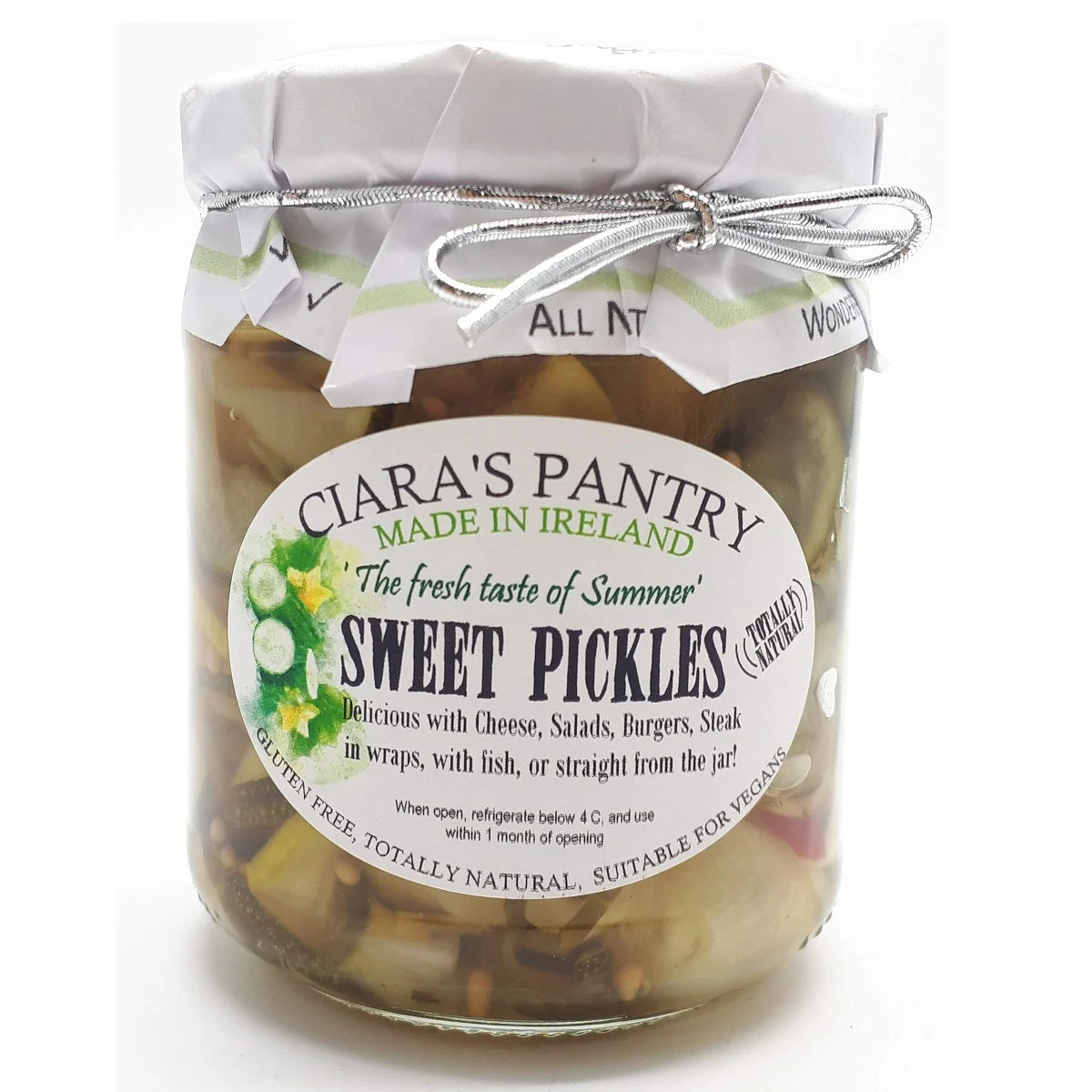 Ciara's Pantry Sweet Pickles 185g