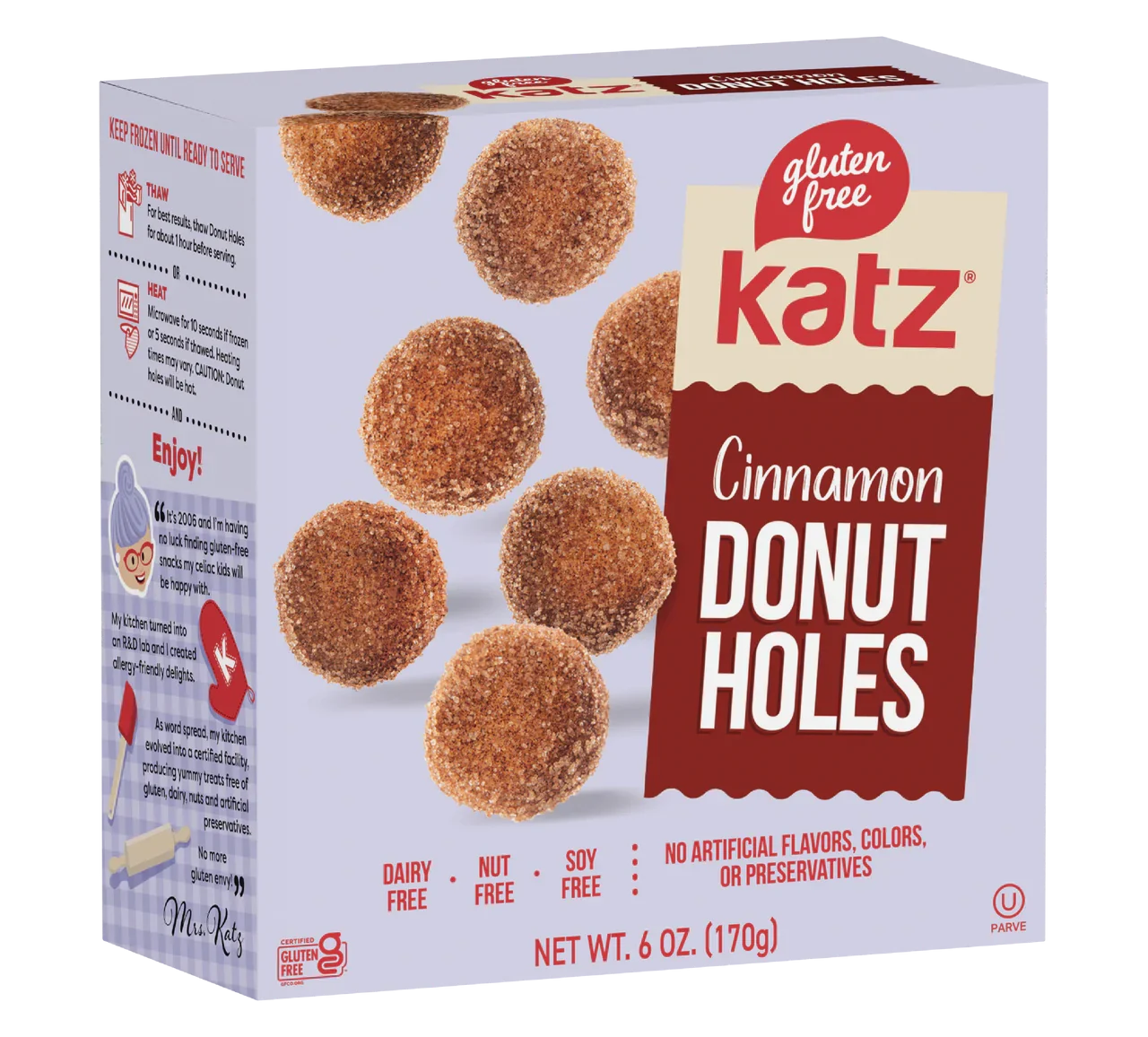 Katz Gluten Free Cinnamon Donut Holes