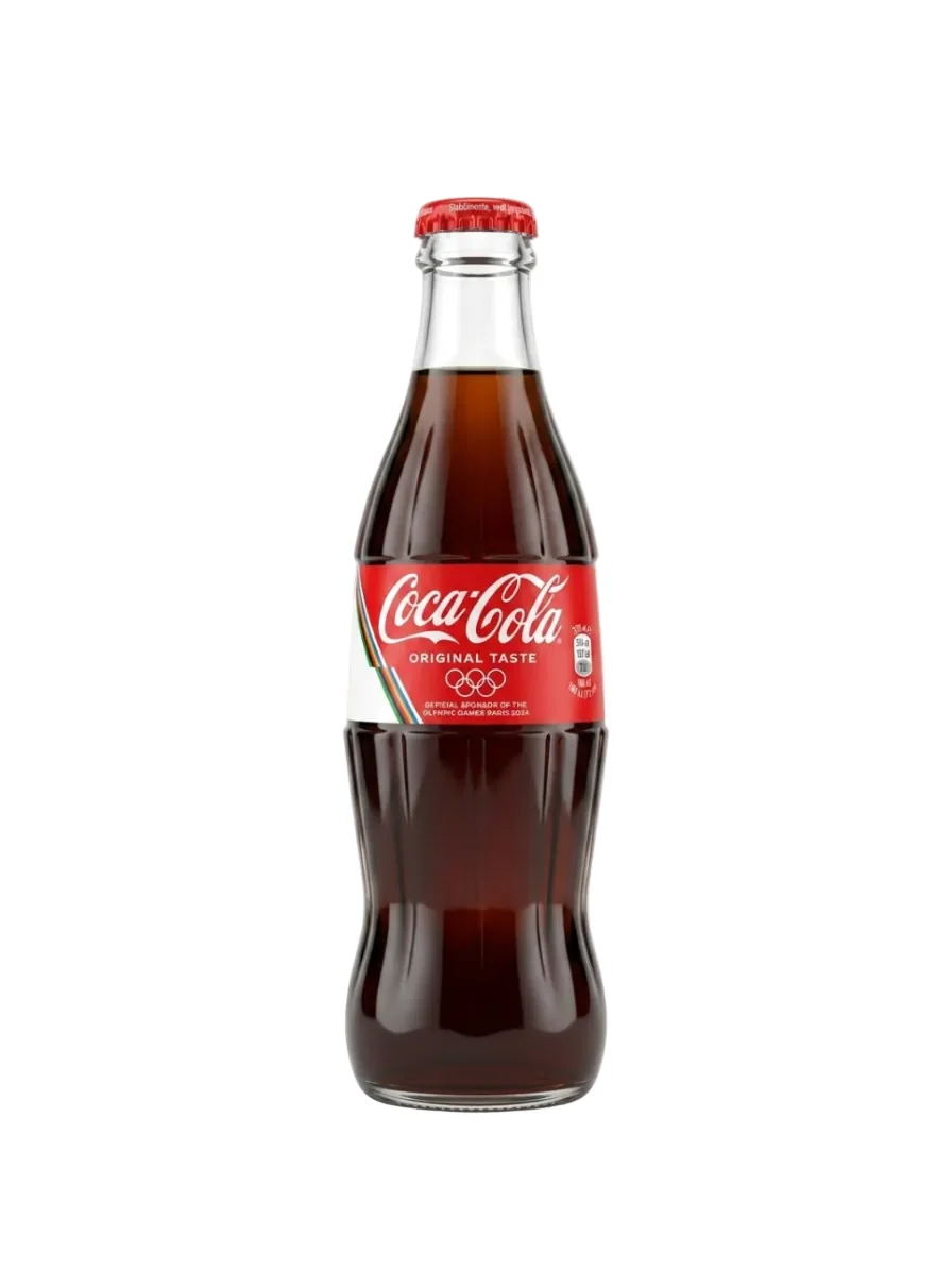 Coca Cola Classic Soda Glass Bottle 330ml