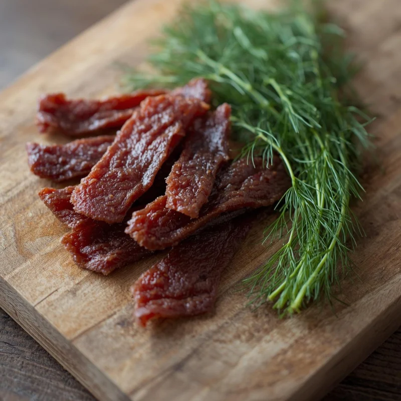 Sweet Dill Beef Jerky
