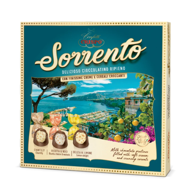 Crispo Sorrento Assorted Milk Chocolate Pralines 250g