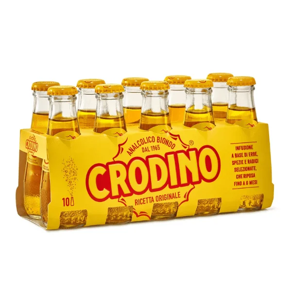 Crodino Bitter Non-Alcoholic Aperitif 100ml x10
