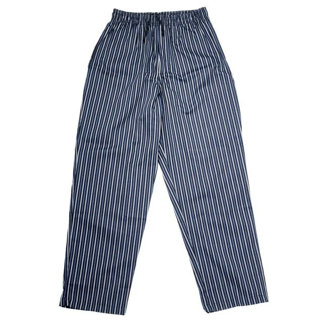 Pants, Chef, EZ-Fit, Black, Extra Large, Poly/Cotton Blend,1 - 1 EACH
