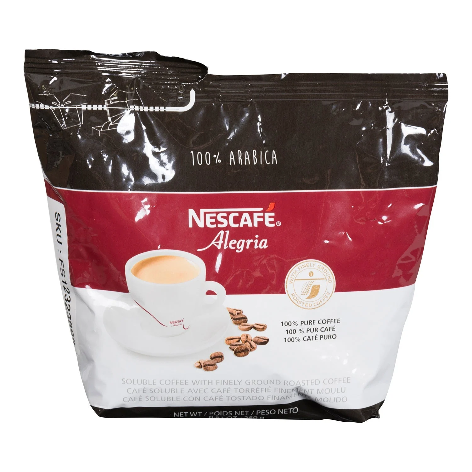 Coffee, Alegria Instant, 100% Arabica,4 - 8.81 OUNCE