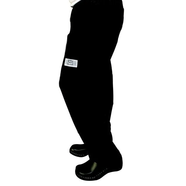 Pants, Chef, Cargo, Ladies, Black, Large, Poly/Cotton Blend,1 - 1 EACH