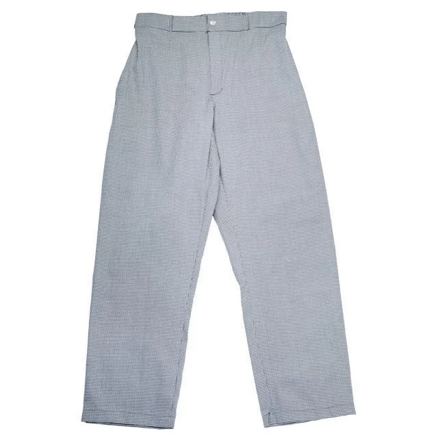 Trousers, Chef, Houndstooth, 2X, Poly/Cotton Blend,1 - 1 EACH