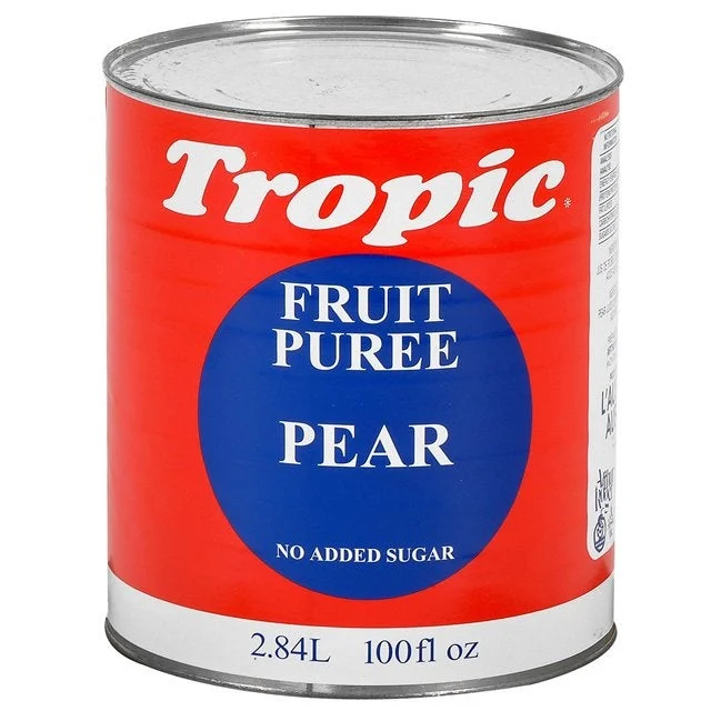 Pears, Diced, in Juice, #10,6 - 104 OUNCE