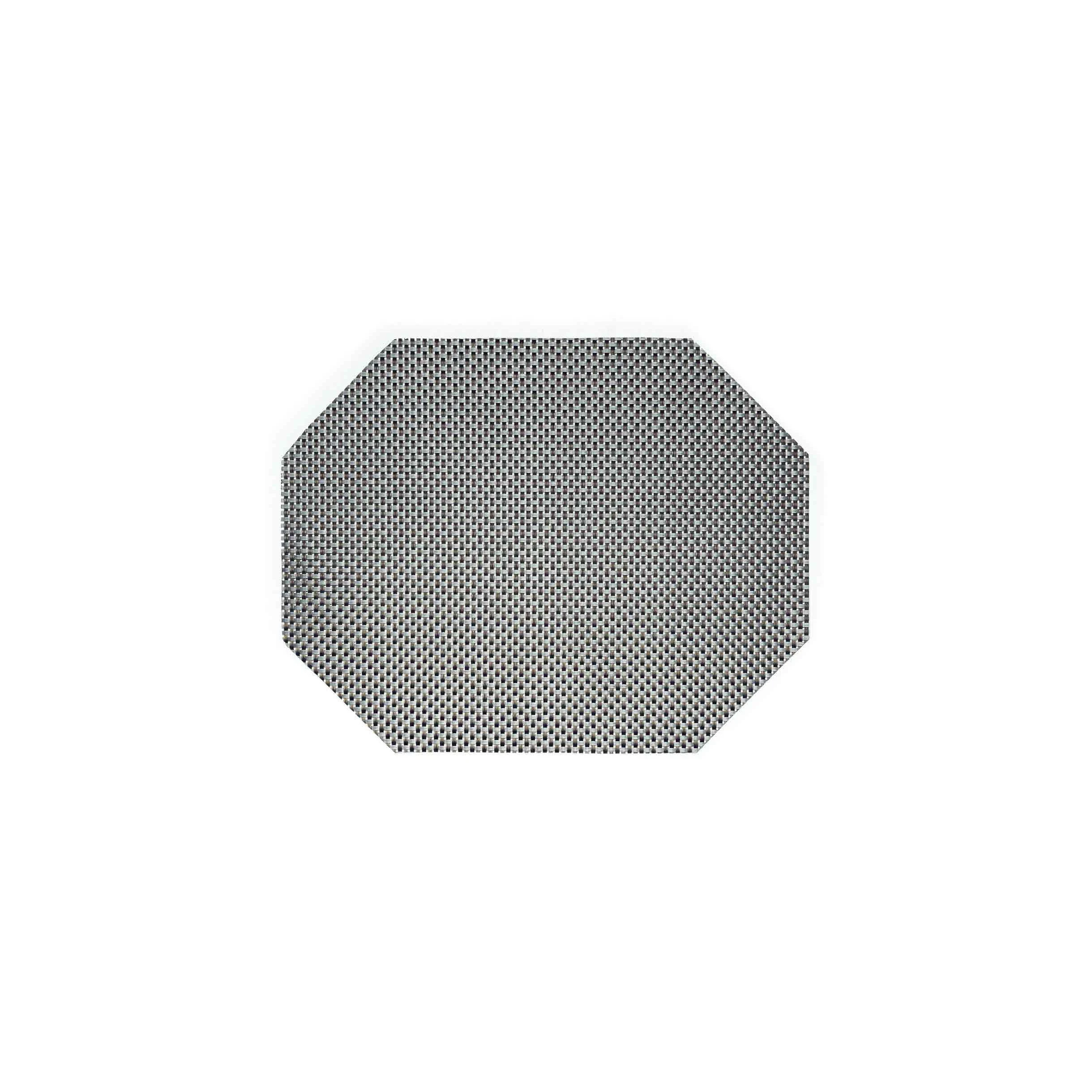 Placemats, Basketweave, 14 x 11 Inch, Cocoa, Vinyl,12 - 1 EACH