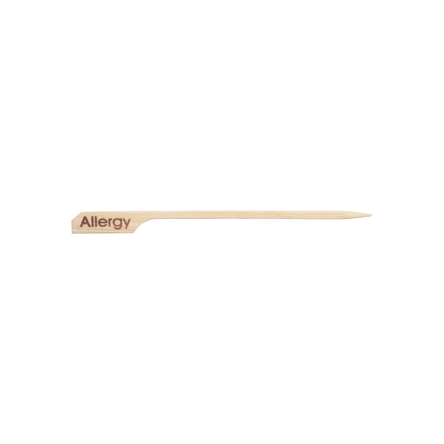 Picks, Allergy, 5 Inch, Bamboo, Natural,12 - 1 EACH