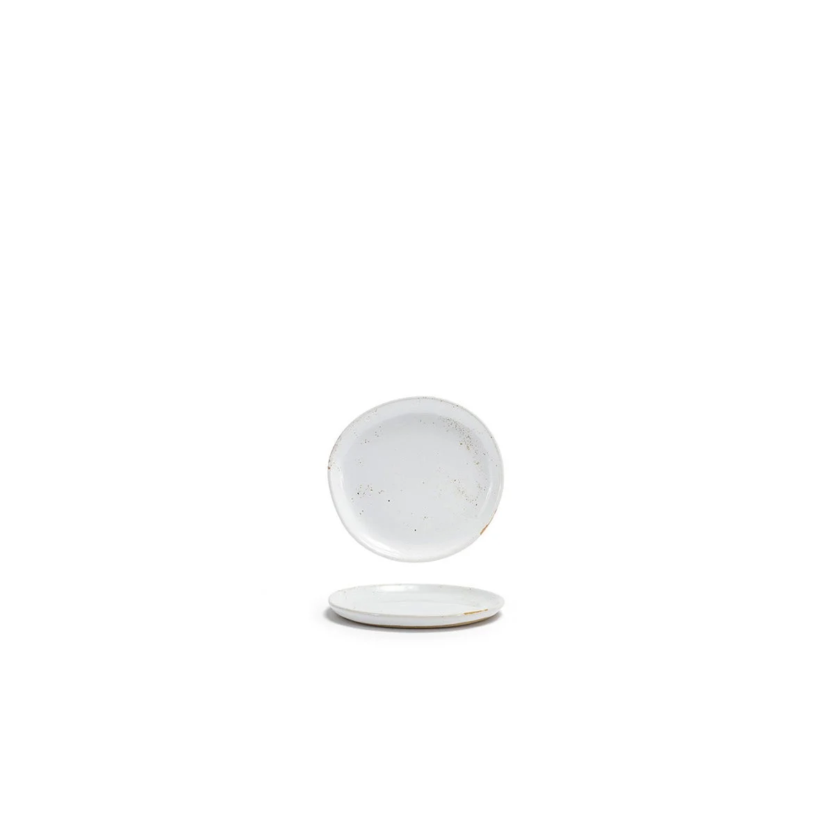 Plates, Porcelain, 6 Inch, Ash, Round,12 - 1 EACH