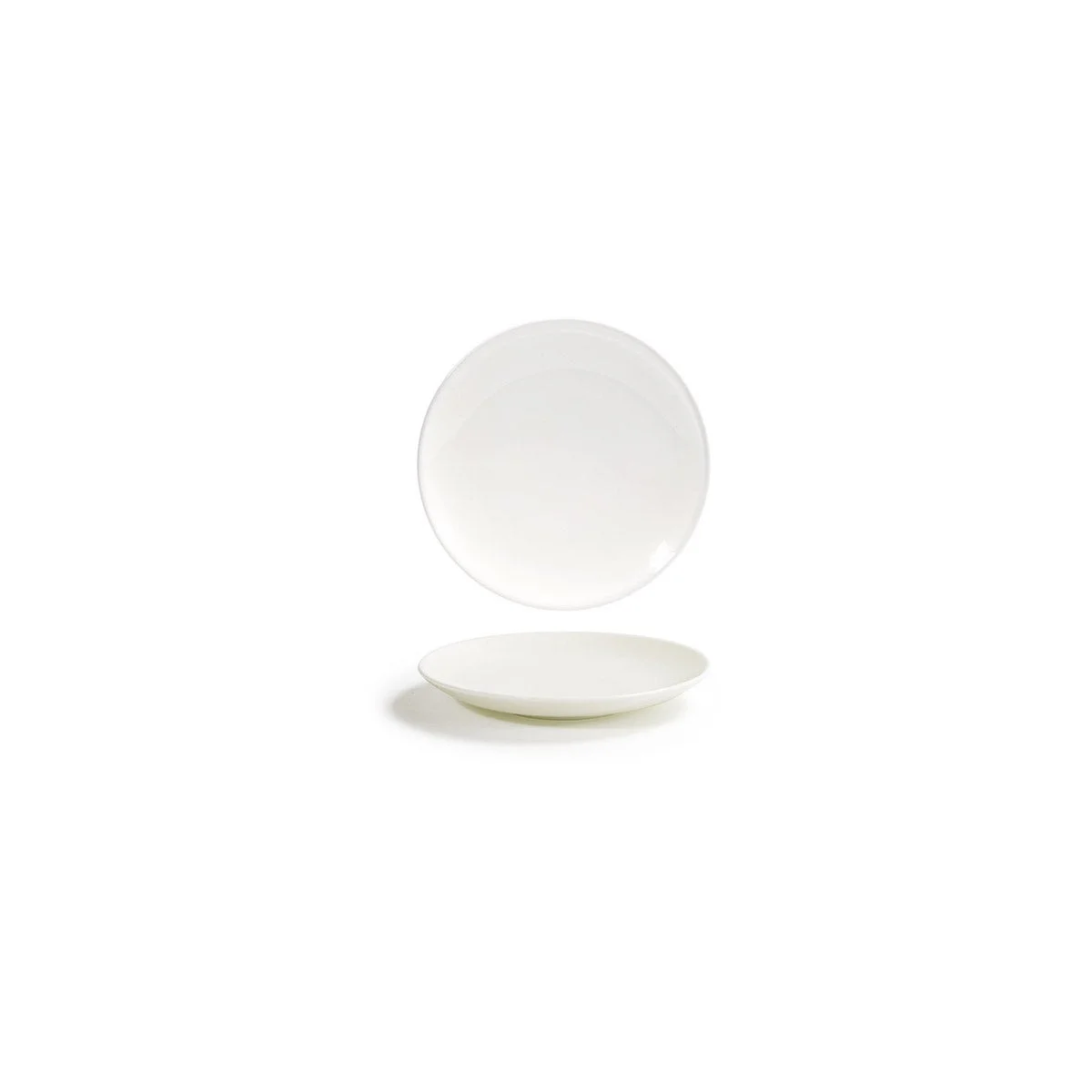 Plates, Coupe, 6.25 Inch, White, Round,6 - 1 COUNT