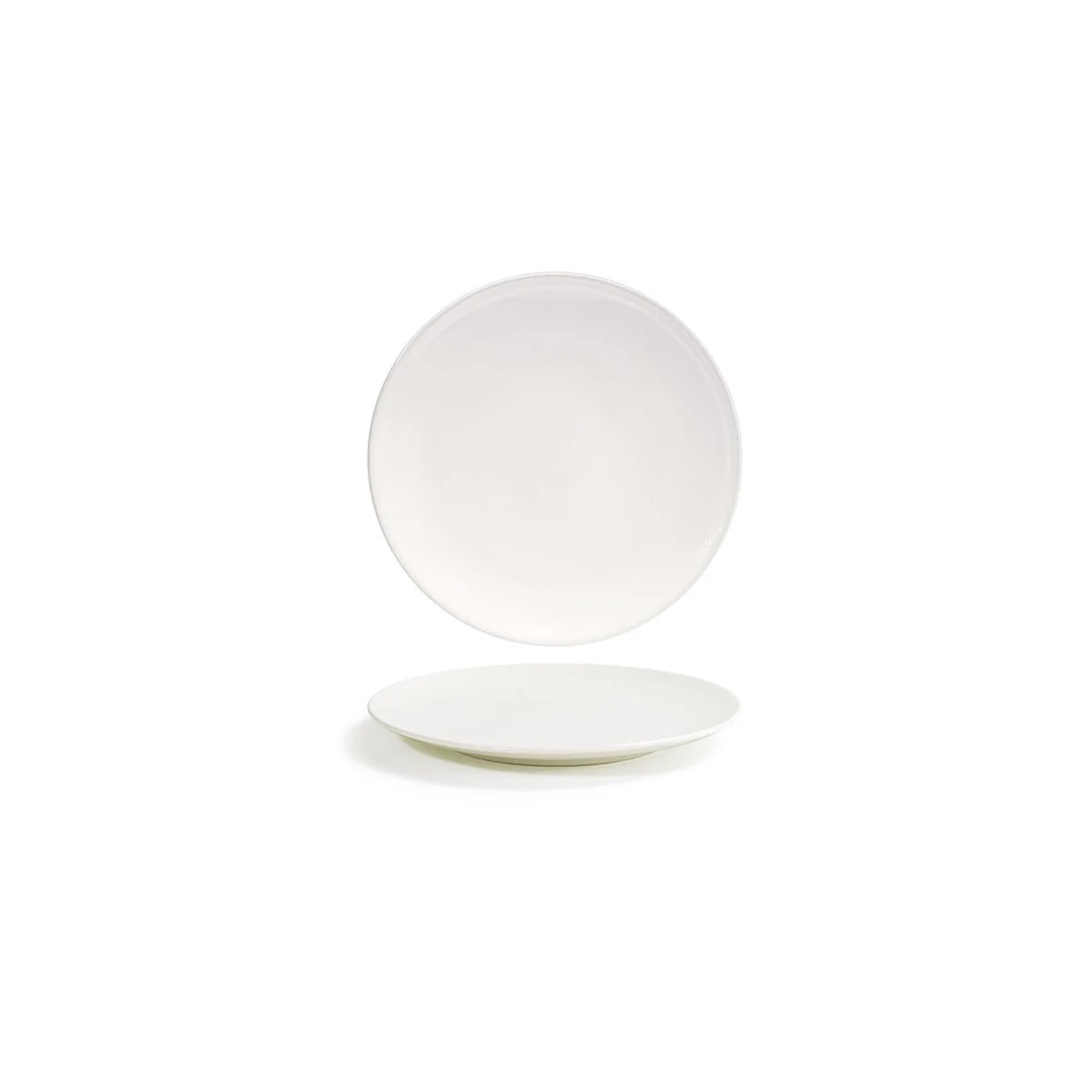 Plates, Coupe, 8 Inch, White, Round,6 - 1 COUNT