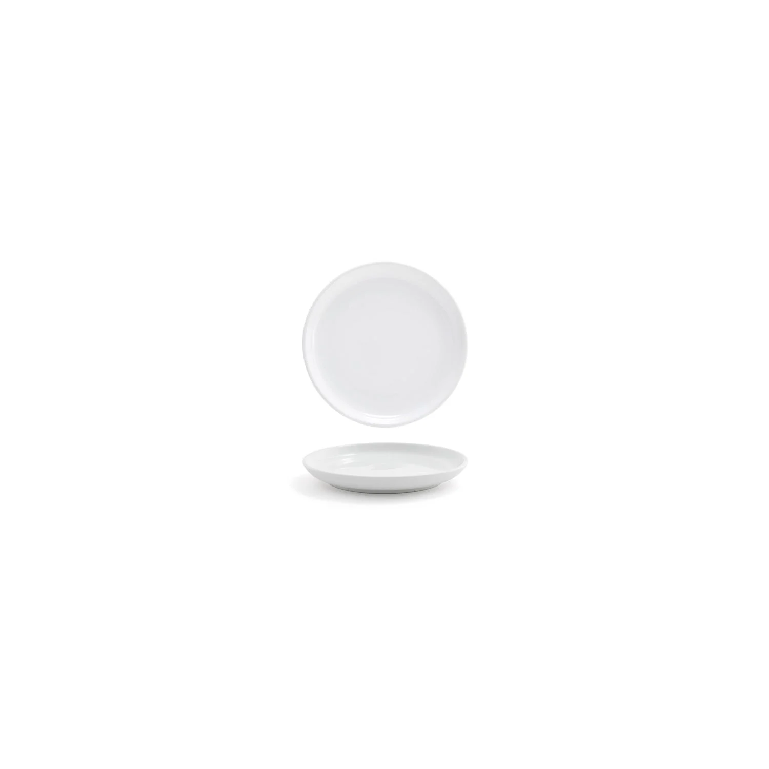 Plates, Harmony, 6.25 x 1 Inch, White, Undecorated,12 - 1 EACH