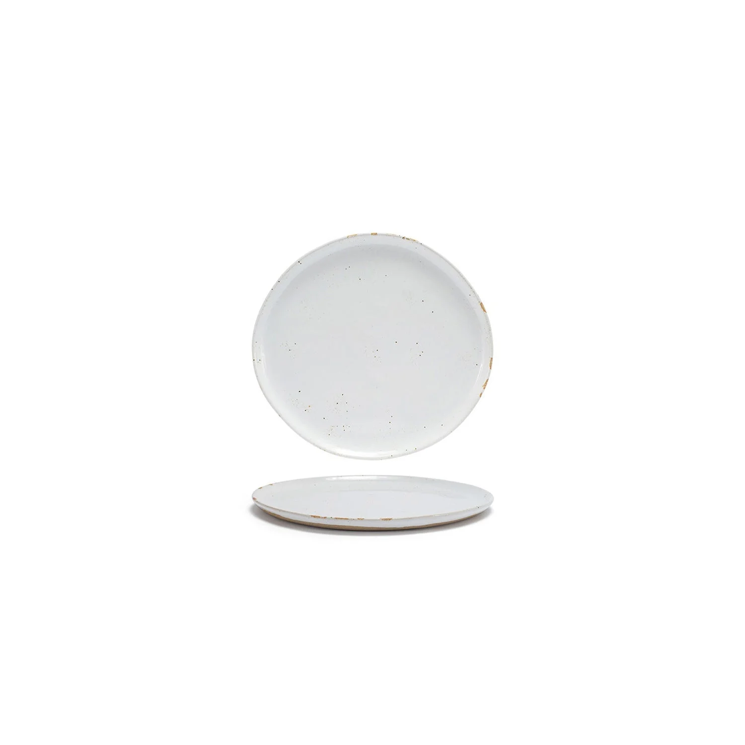Plates, Porcelain, 11 Inch, Ash, Round,4 - 1 COUNT