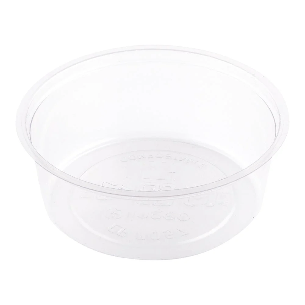 Cups, Sauce, 2 Ounce, Plastic, Clear, PLA, 2 Ounce,1 - 2000 COUNT