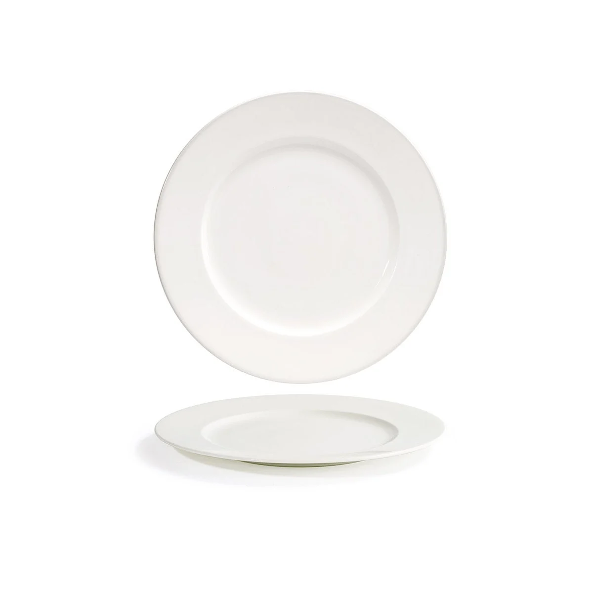 Plates, 11.5 Inch, White, Round,4 - 1 COUNT