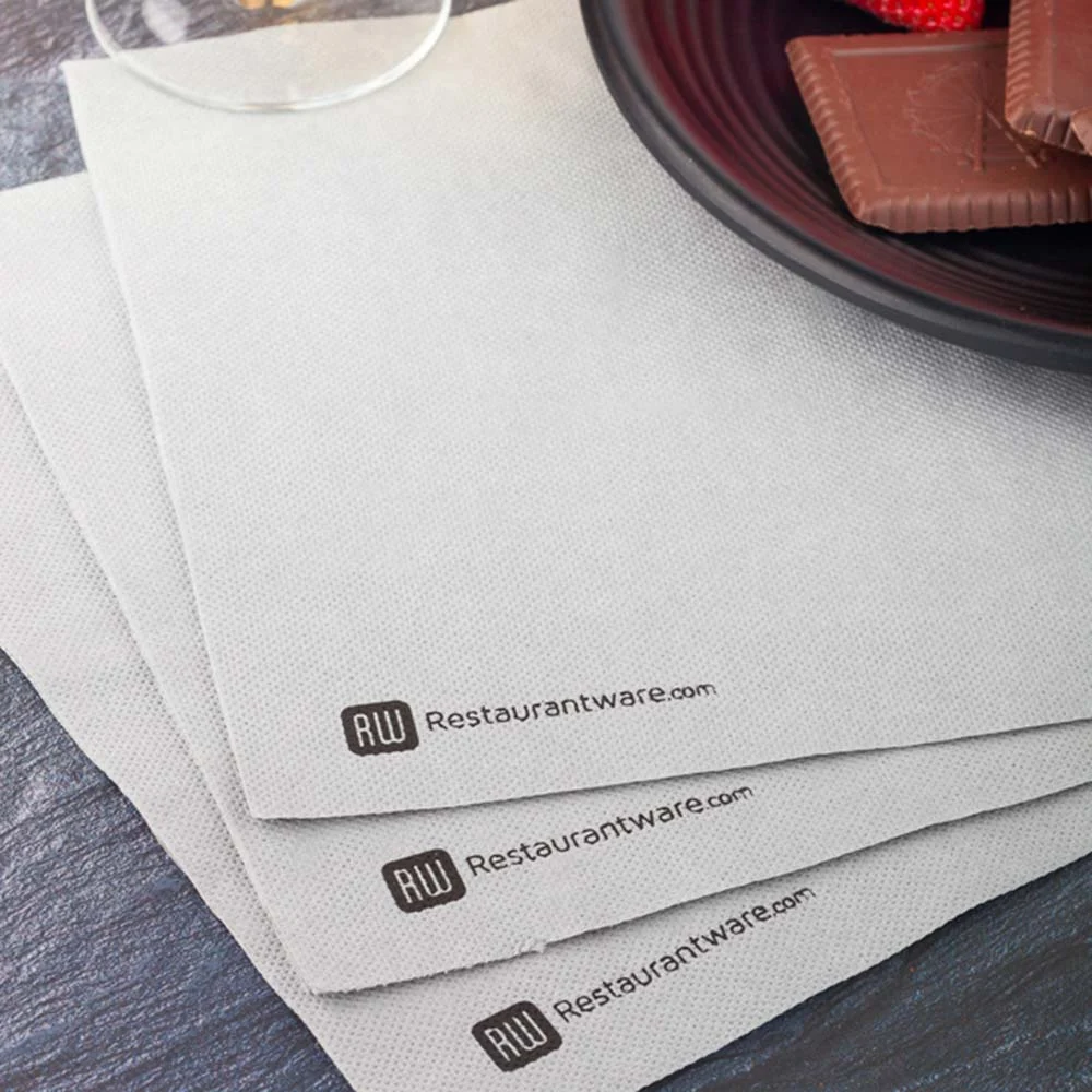 Napkins, Luxenap Micropoint Dinner, 2 Ply, Gray, 16 x 16 Inch, 16 Linear Inch,1 - 50 COUNT