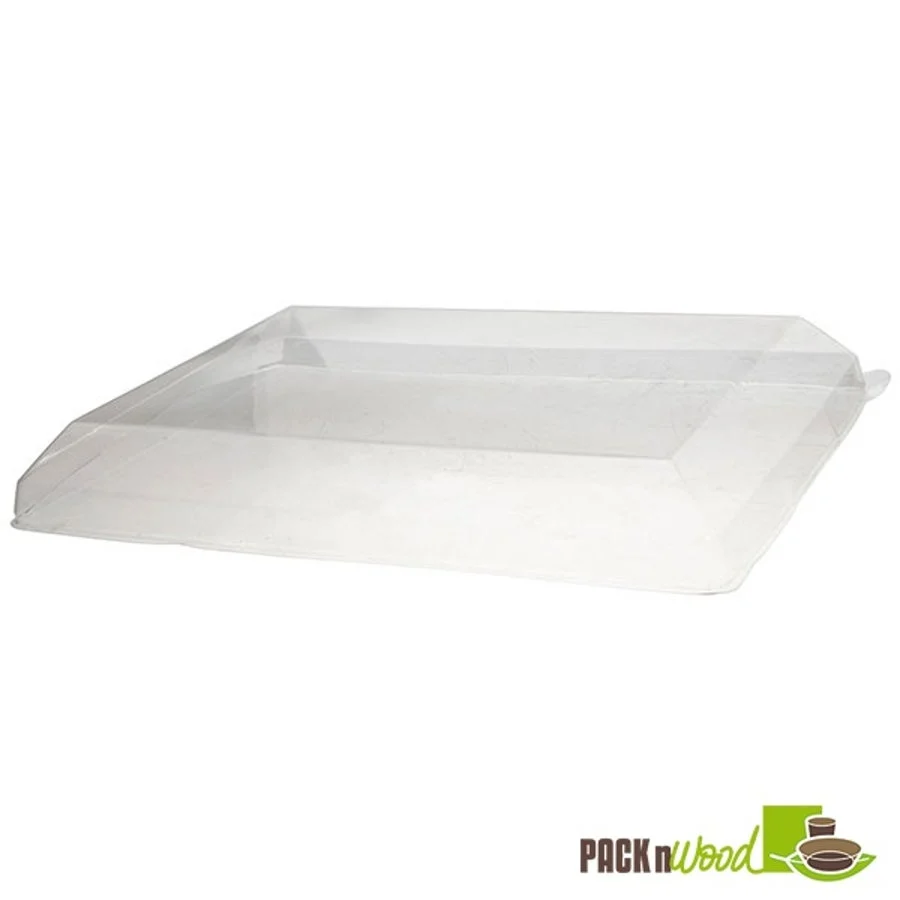 Lids, Flat, Plastic, Clear,2 - 25 COUNT