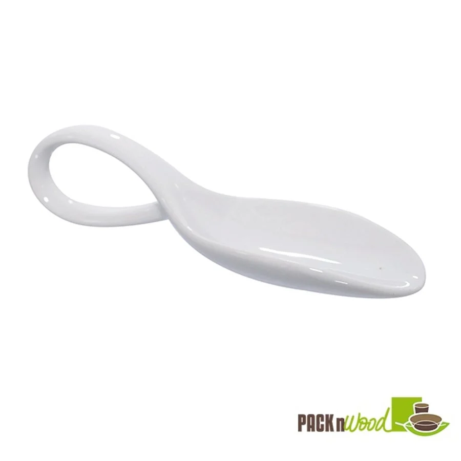 Spoons, Mini, Porcelain, 4.7 x 1.6 x .5 Inch,6 - 4 COUNT