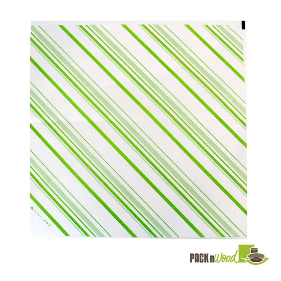 Liners, 12.6 x 12.2 Inch, Paper, Green Design,1 - 500 COUNT