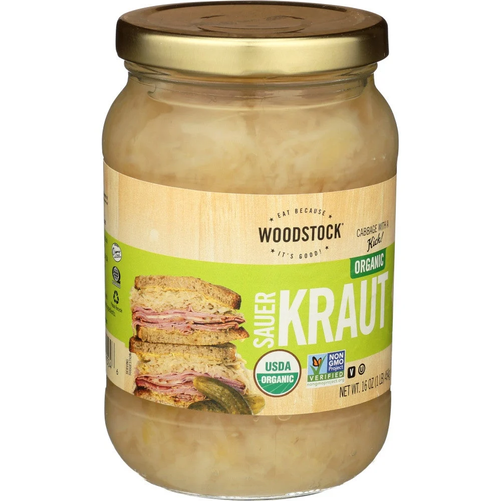 Sauerkraut, Organic,12 - 16 OUNCE