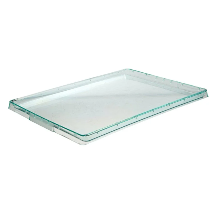 Tray, Klarity, 15 x 10.7 Inch, Transparent Green, Rectangular,2 - 25 COUNT