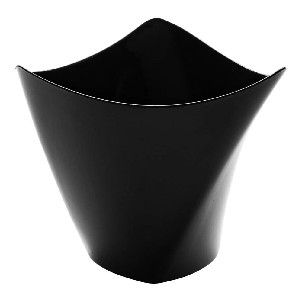 Cups, Crescendo Desert, 4 Ounce, Plastic, Black,1 - 100 COUNT