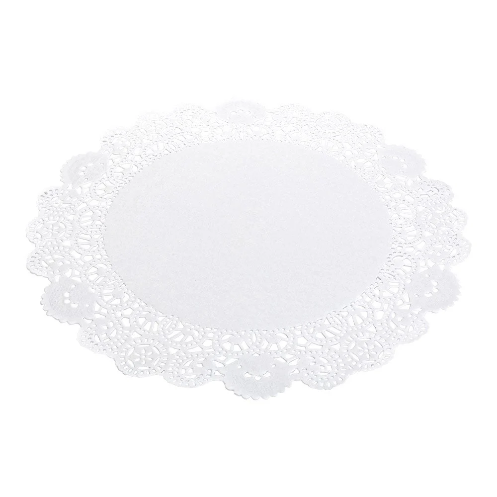 Doilies, Lace, 12 Inch, Paper, White,1 - 100 COUNT