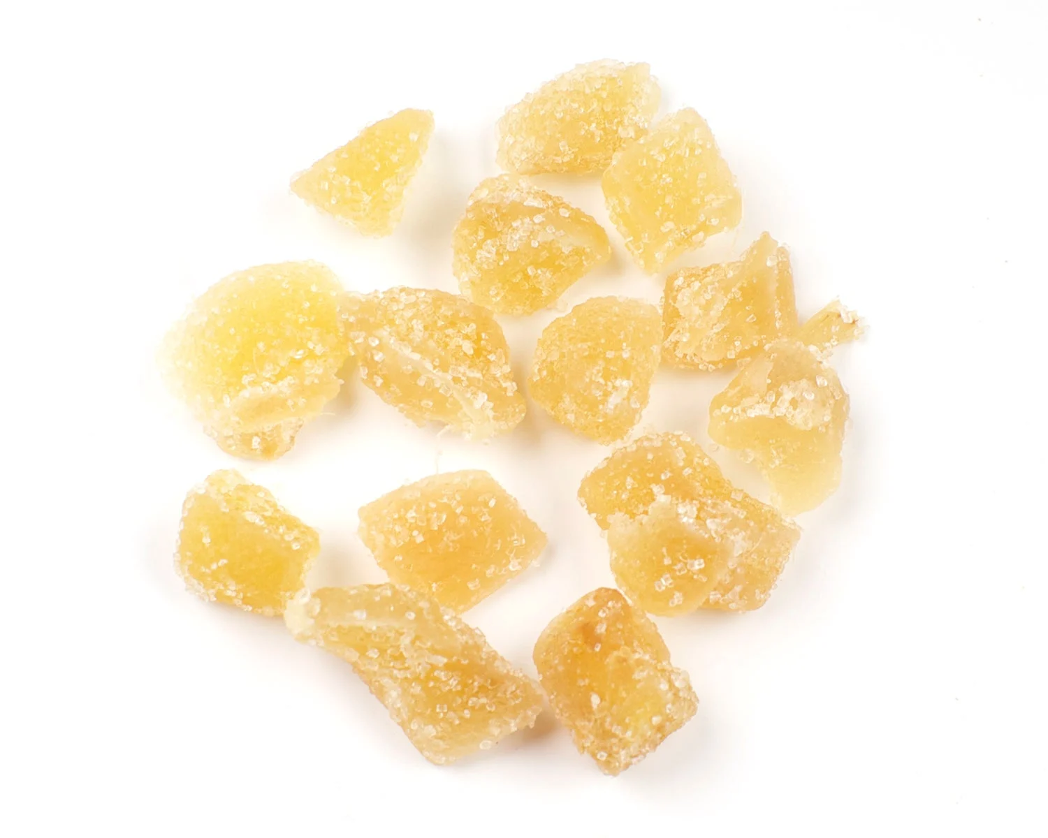 Ginger, Crystalized Diced, Sweetened, Dried,1 - 5 POUND