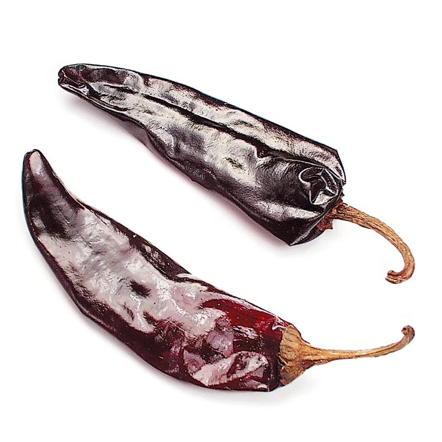 Peppers, Guajillo Chile, Whole, Dried,1 - 20 POUND