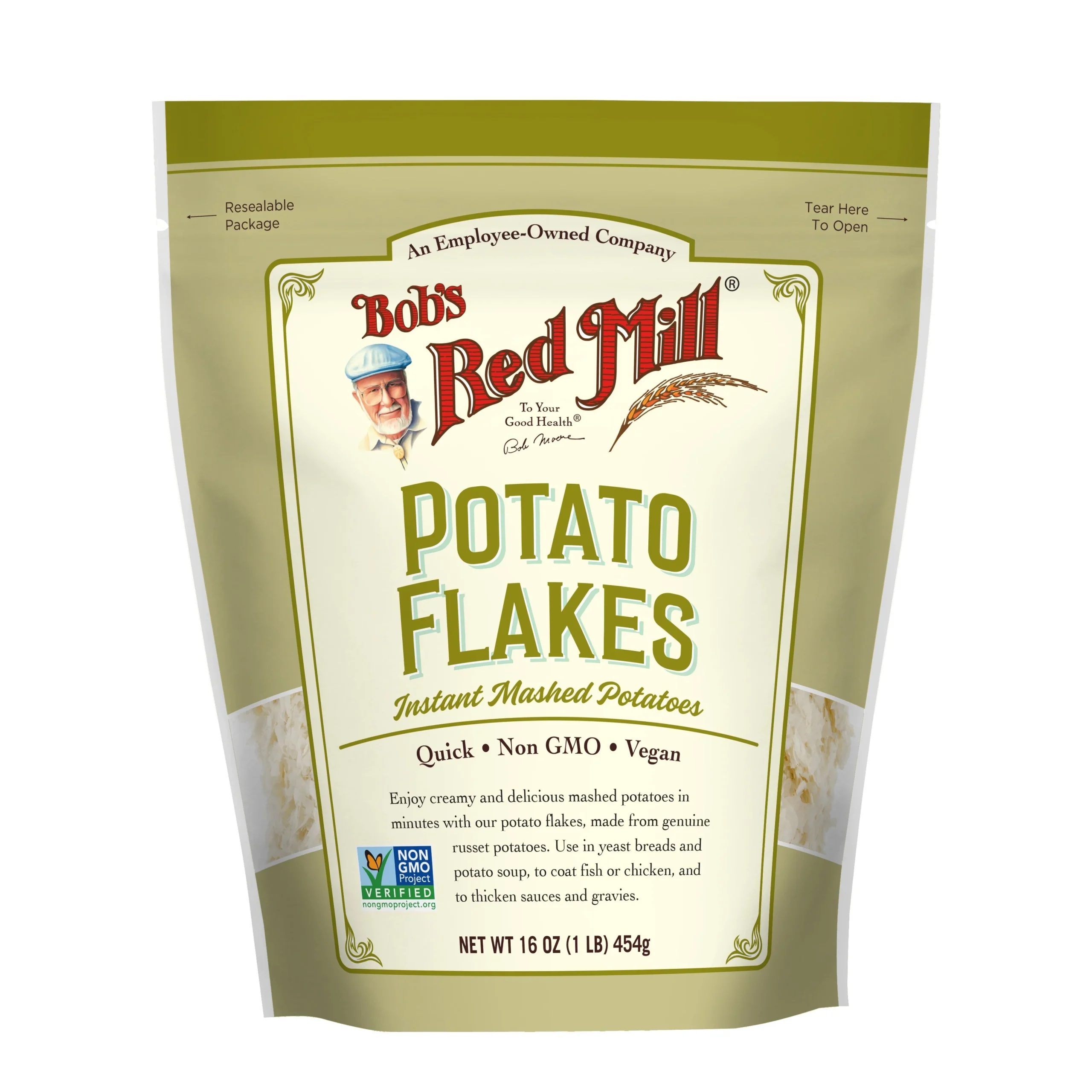 Flakes, Potato,4 - 16 OUNCE