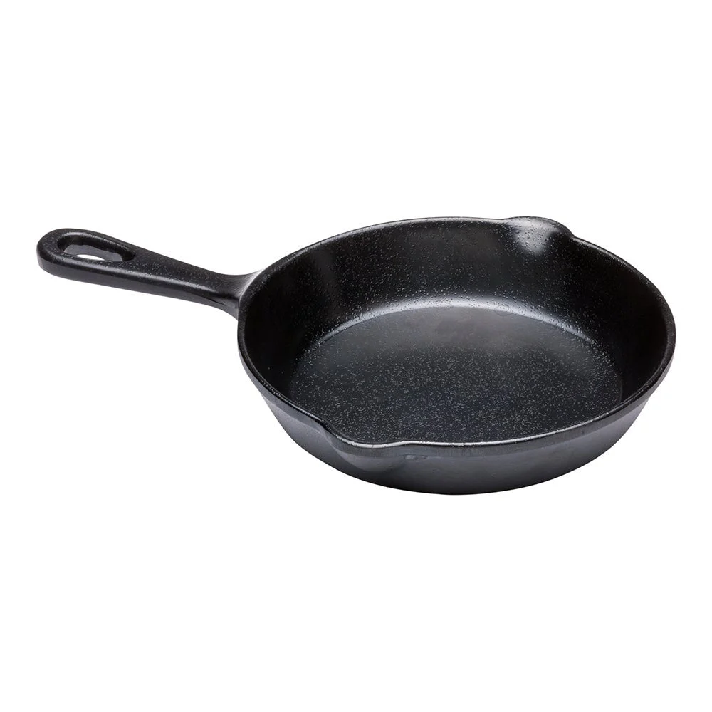 Dishes, Serving, Voga Melamine, 12 Ounce, Black Faux Cast Iron, with Handle, 10 x 6.75 x 1.25 Inch, 12 Ounce,1 - 6 COUNT
