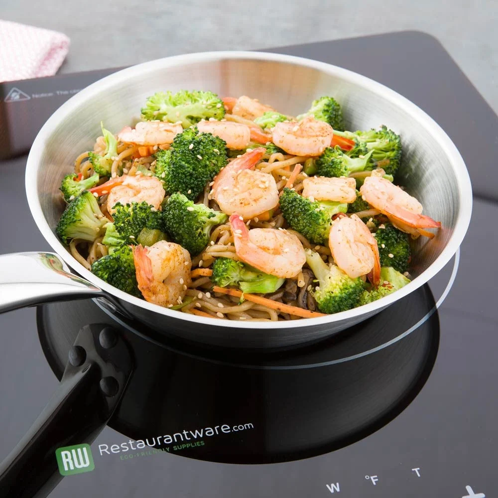 Pan, Fry, 8 Inch, Nonstick, Stainless Steel, Induction Ready, 8 Linear Inch,1 - 1 COUNT