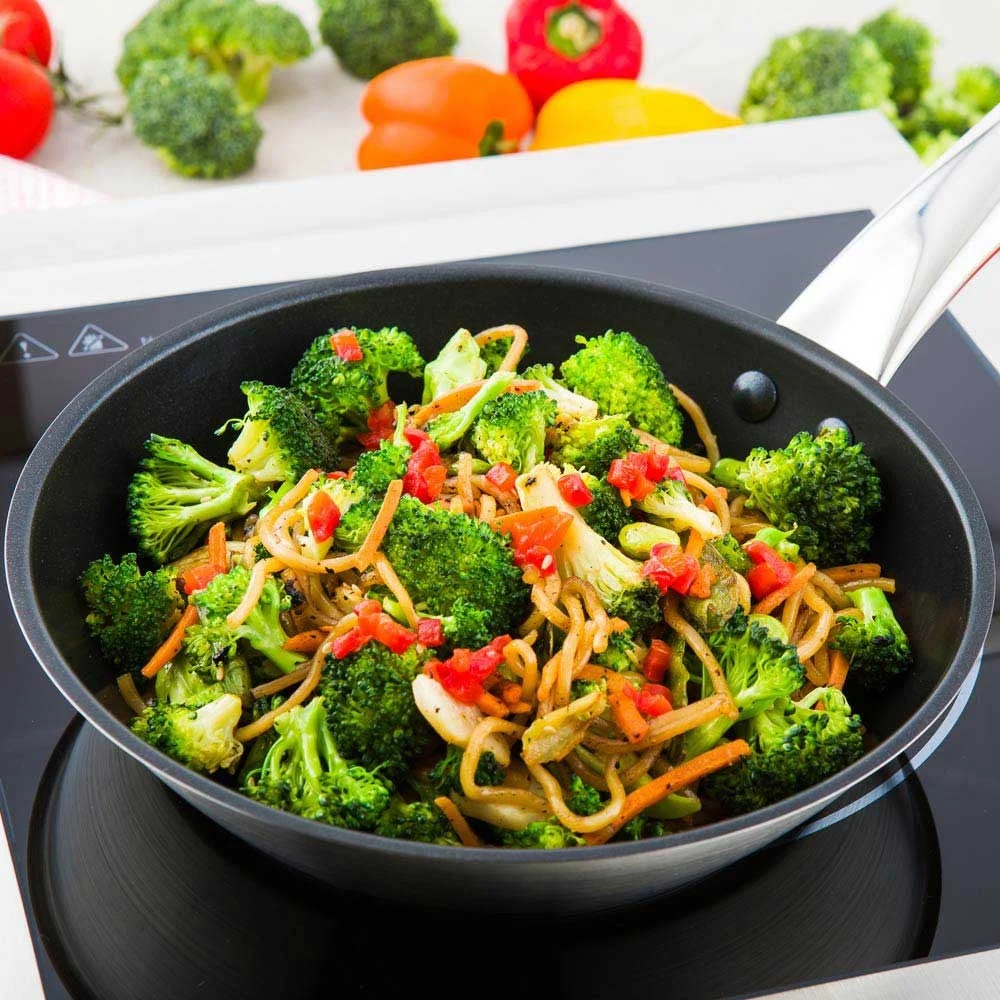Pan, Fry, Nonstick, Stainless Steel, Induction Ready, 8 Linear Inch,1 - 1 COUNT
