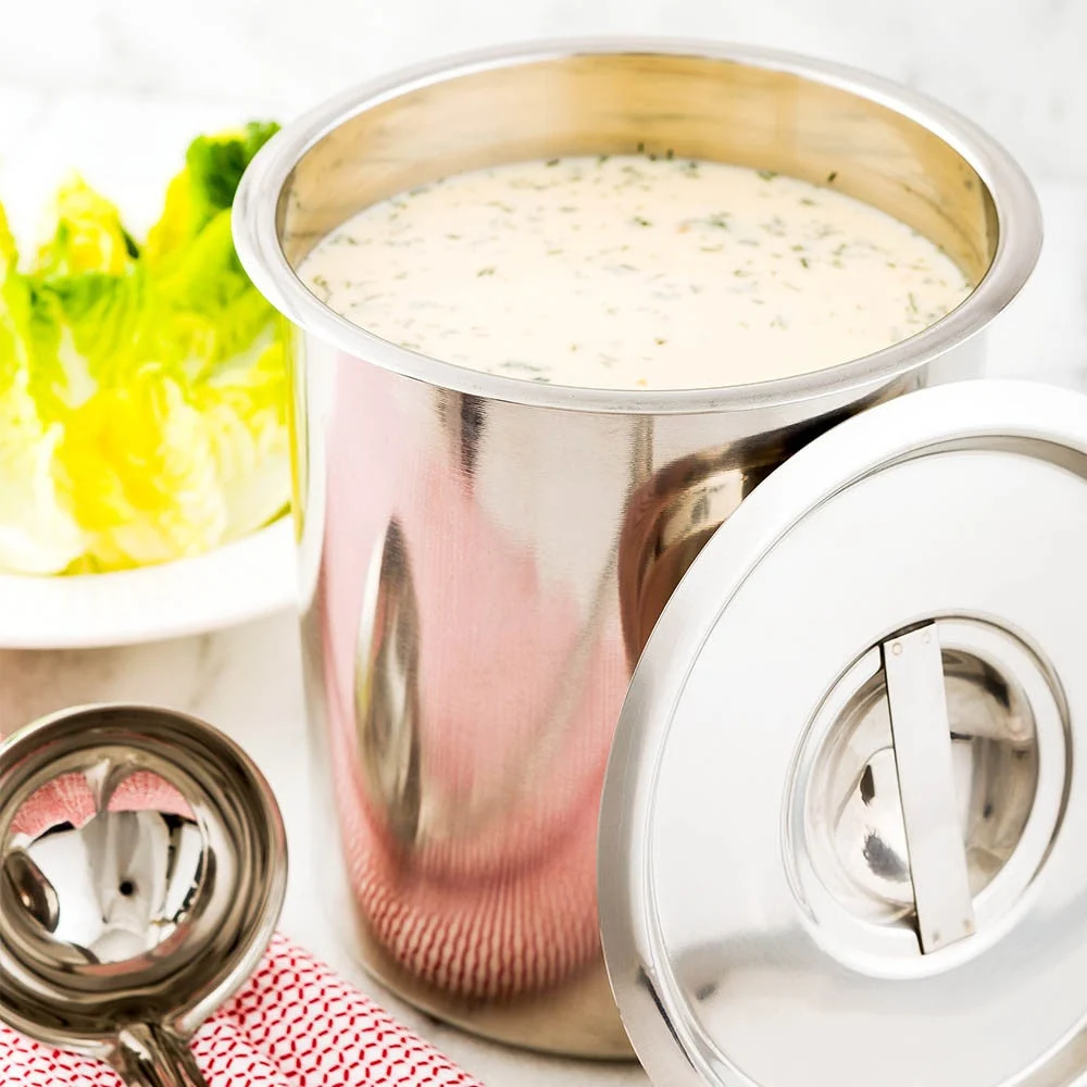 Pan, Bain Marie, 3.5 Quart, Stainless Steel, 3.5 Ounce,1 - 1 COUNT