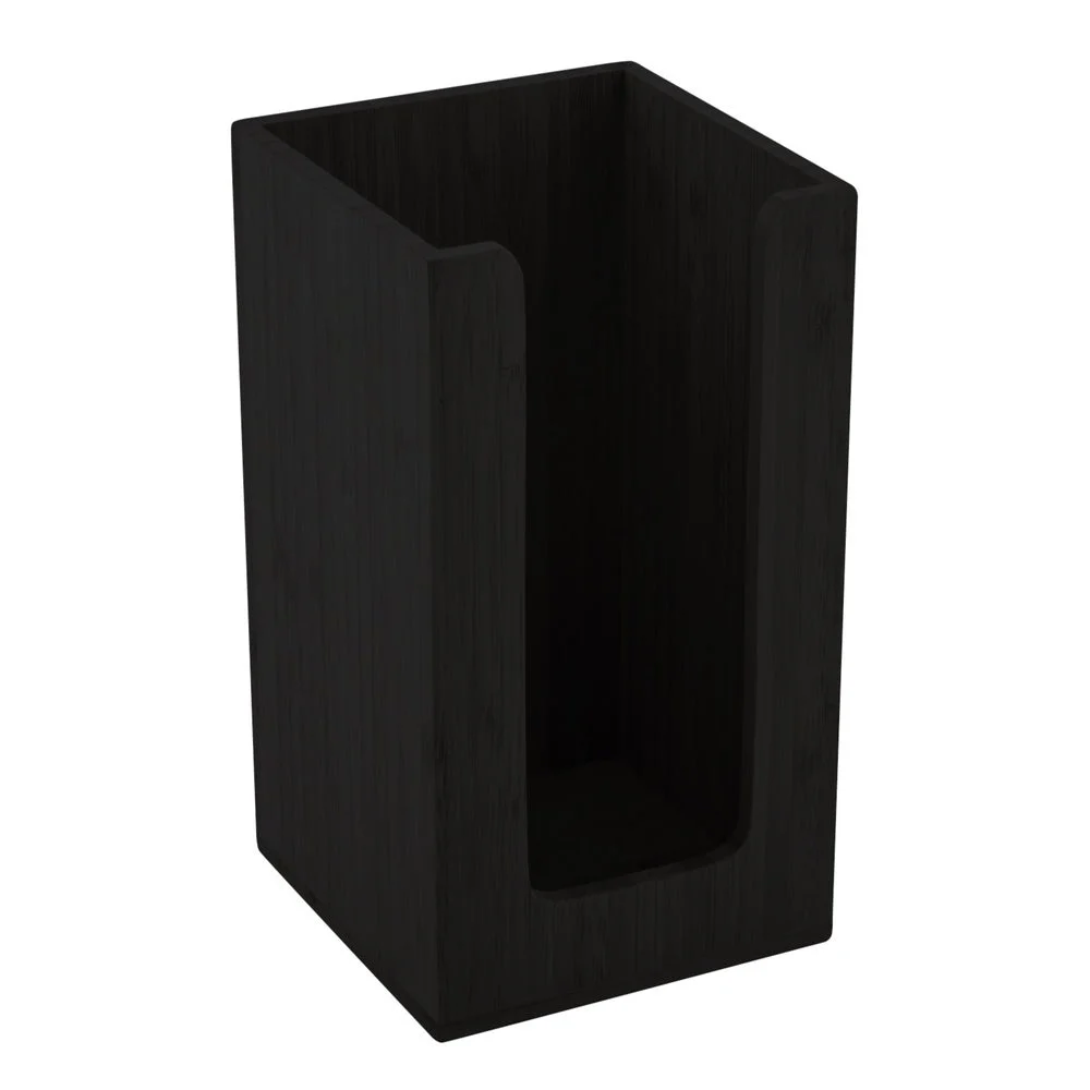 Organizer, Cup/Lid/Napkin, Restpresso 4.25 x 4.5 x 8 Inch, Black, Bamboo,1 - 1 EACH