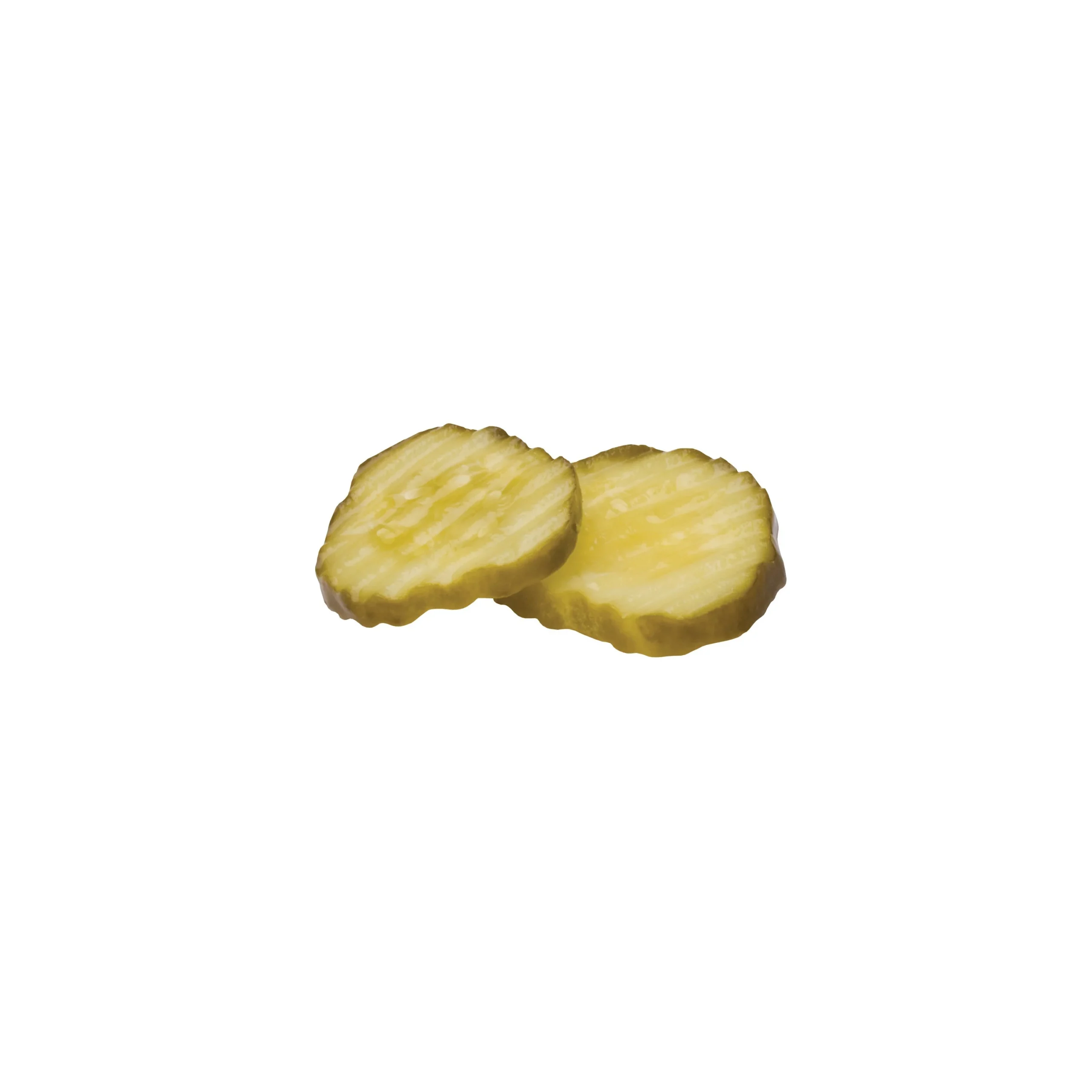 Pickles, Dill, Crinkle Cut Slices, 0.18 Inch,1 - 5 GALLON