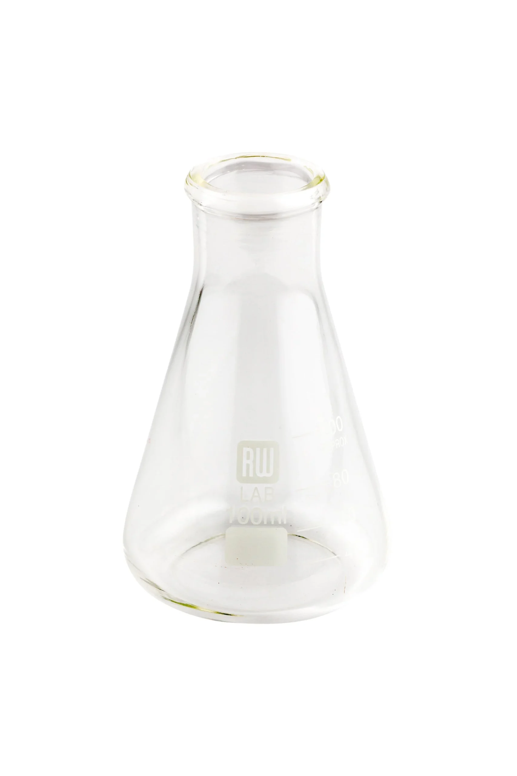 Flasks, Borosilicate Glass, 100 Mililiters, 100 Milliliter,10 - 1 EACH