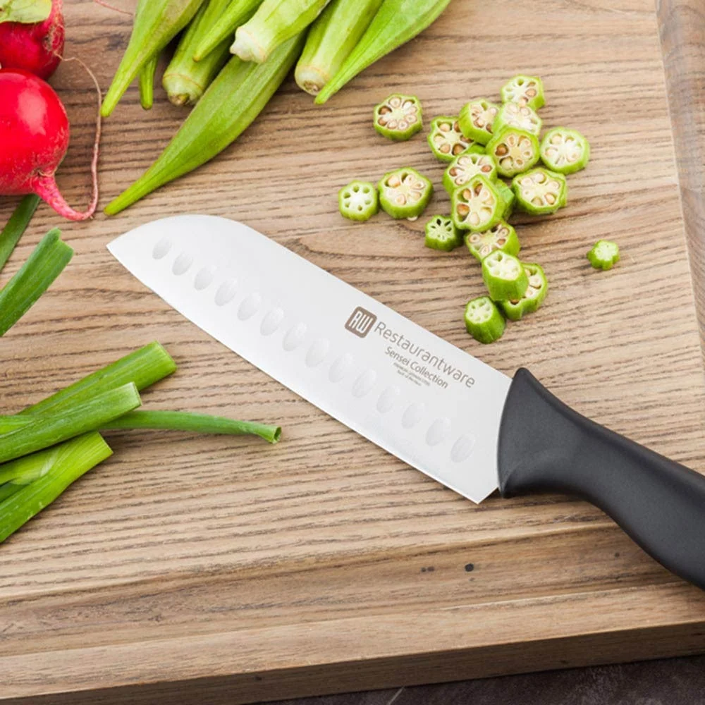 Knife, Santoku, 7 Inch, German Steel, 7 Linear Inch,1 - 1 COUNT